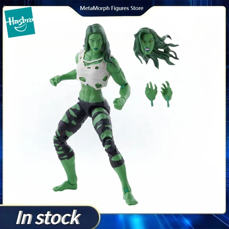 

Оригинальная аниме-фигурка Hasbro Marvel Legends Series She Hulk, коллекция игрушек, модель