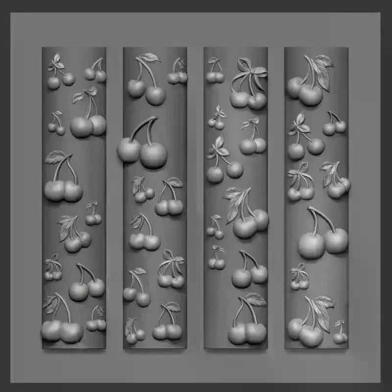 3D Rose Flower Butterfly Silicone Mold Nail Art Decorations DIY Cherry Design Nail Templates Jewelry Crafts Manicure Design Tool