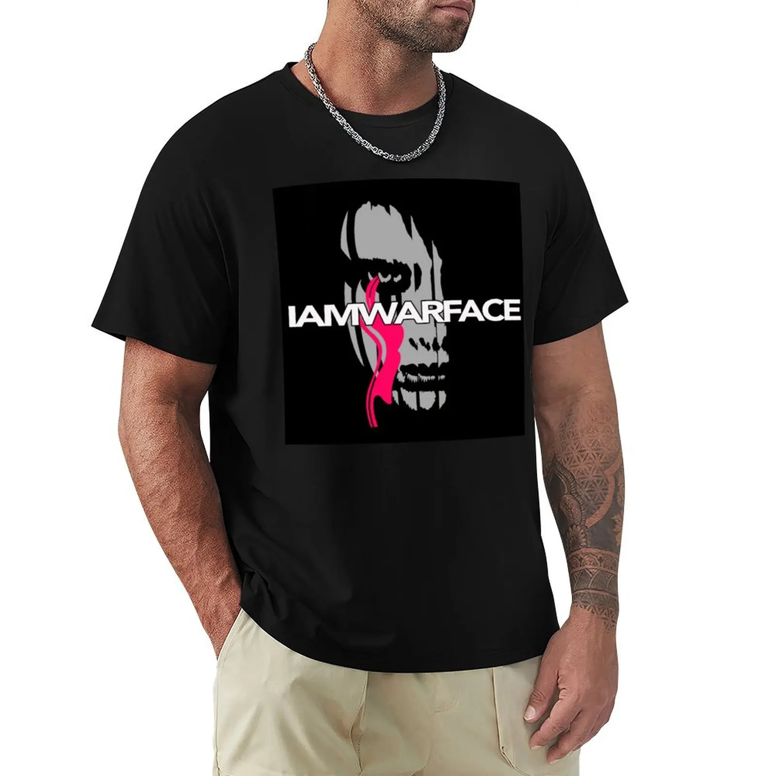 IAMWARFACE T-Shirt anime clothes tees new edition t shirt for men