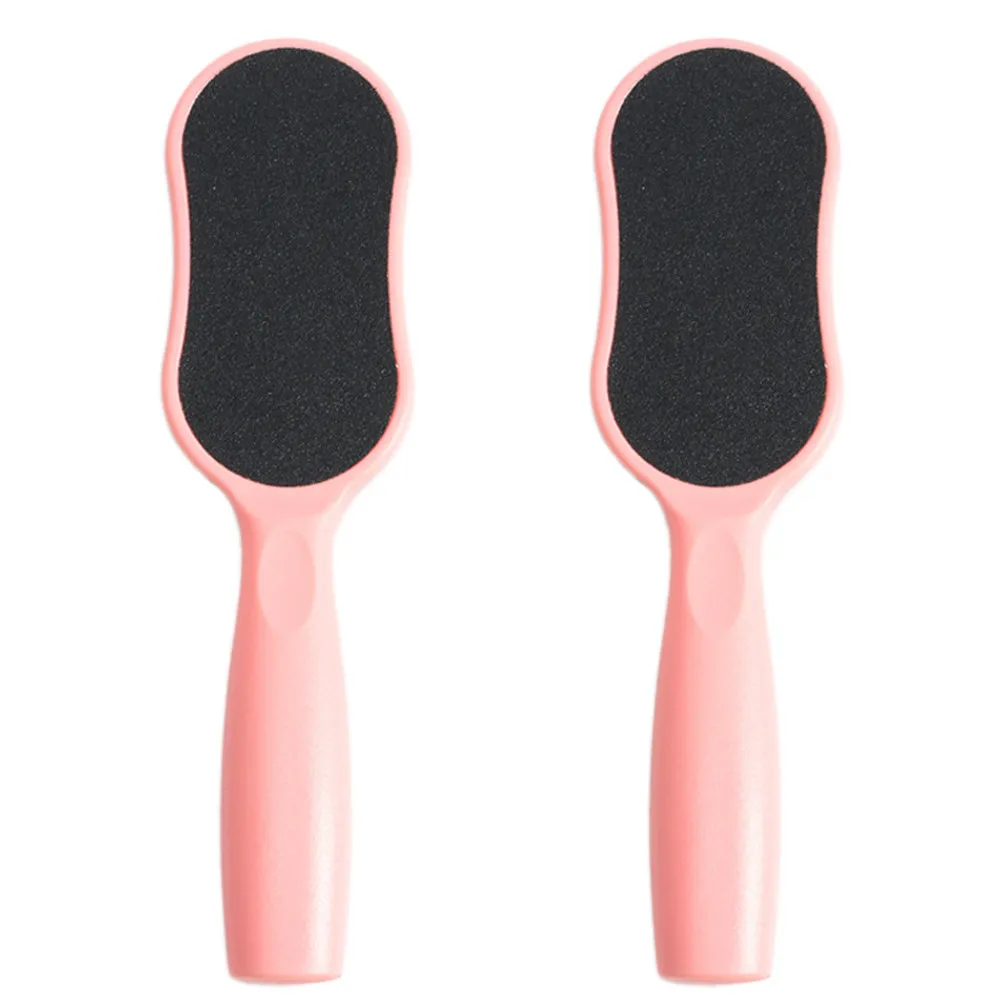 2Pcs Professional Grade Foot File Callus Remover Double-Sided Exfoliating Rasp for Hard Skin Cracked Heels Corns Pedicure Spa