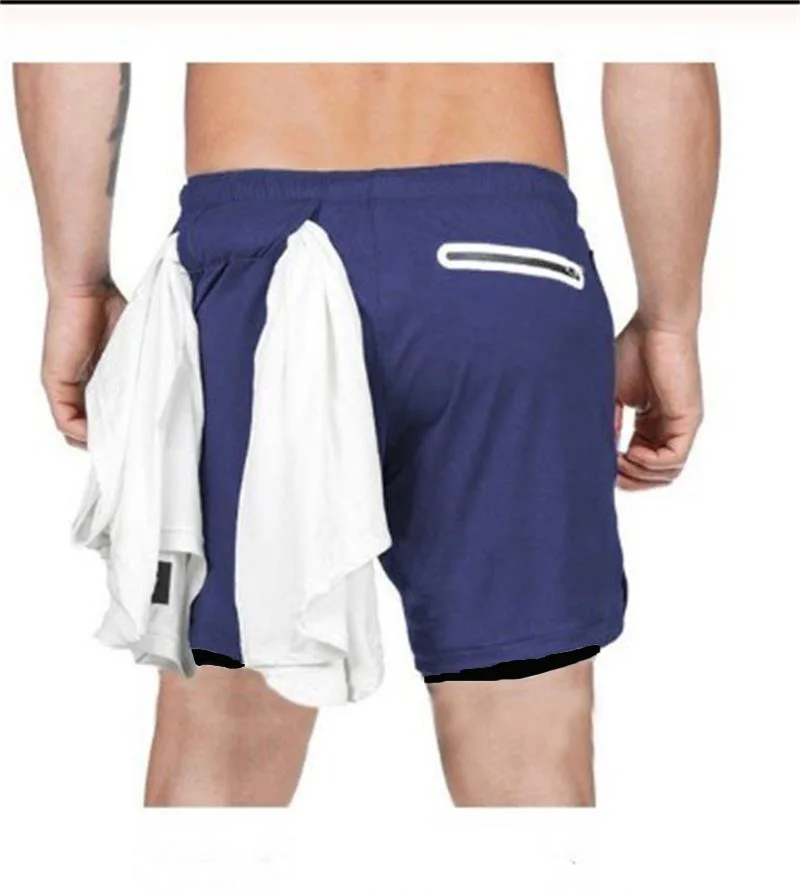 Camo Running Shorts Men Gym Sports Shorts 2 In 1 Quick Dry Workout Training Gym Fitness Jogging Short Pants Summer Men Shorts 썸네일 8