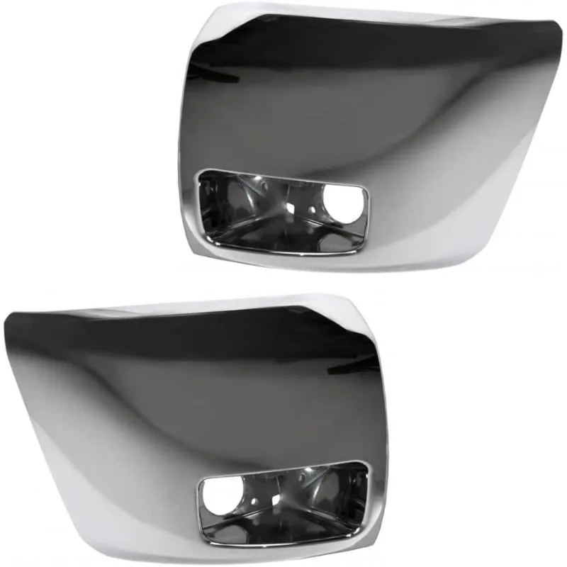

FITRITE AUTO PARTS New Front Left And Right Side Bumper End For 2007-2013 Chevrolet Silverado 1500, Hybrid Models, W