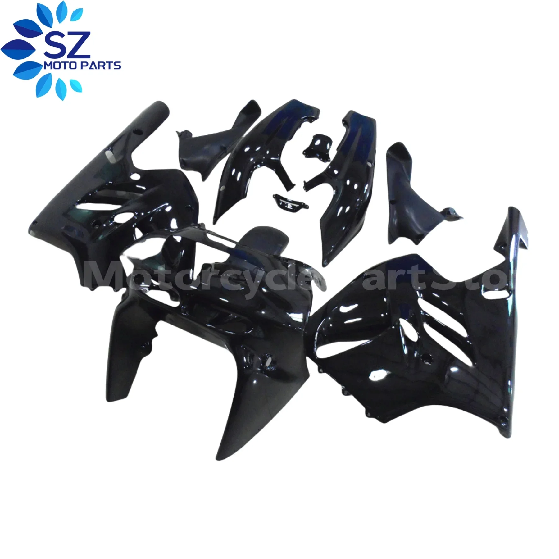 الهدايا المجمعة ABS دراجة نارية مجموعة لكاواساكي ZX9R 1994-1997 ZX 9R 94 95 96 97 ZX-9R 1994 1995 1996 1997 مجموعة انسيابية الدراجات النارية #5