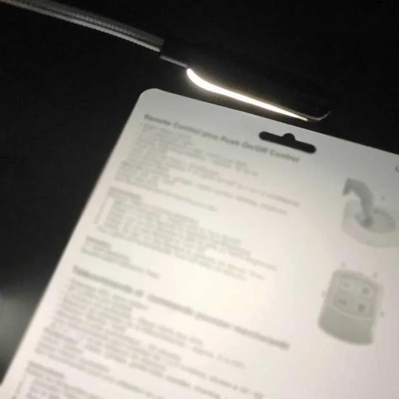 Mini 4 LED Book Lamp Portable USB Reading Night Lamp White/Warm Color Table Desk Lamp For Laptop Power Bank Notebook PC Computer