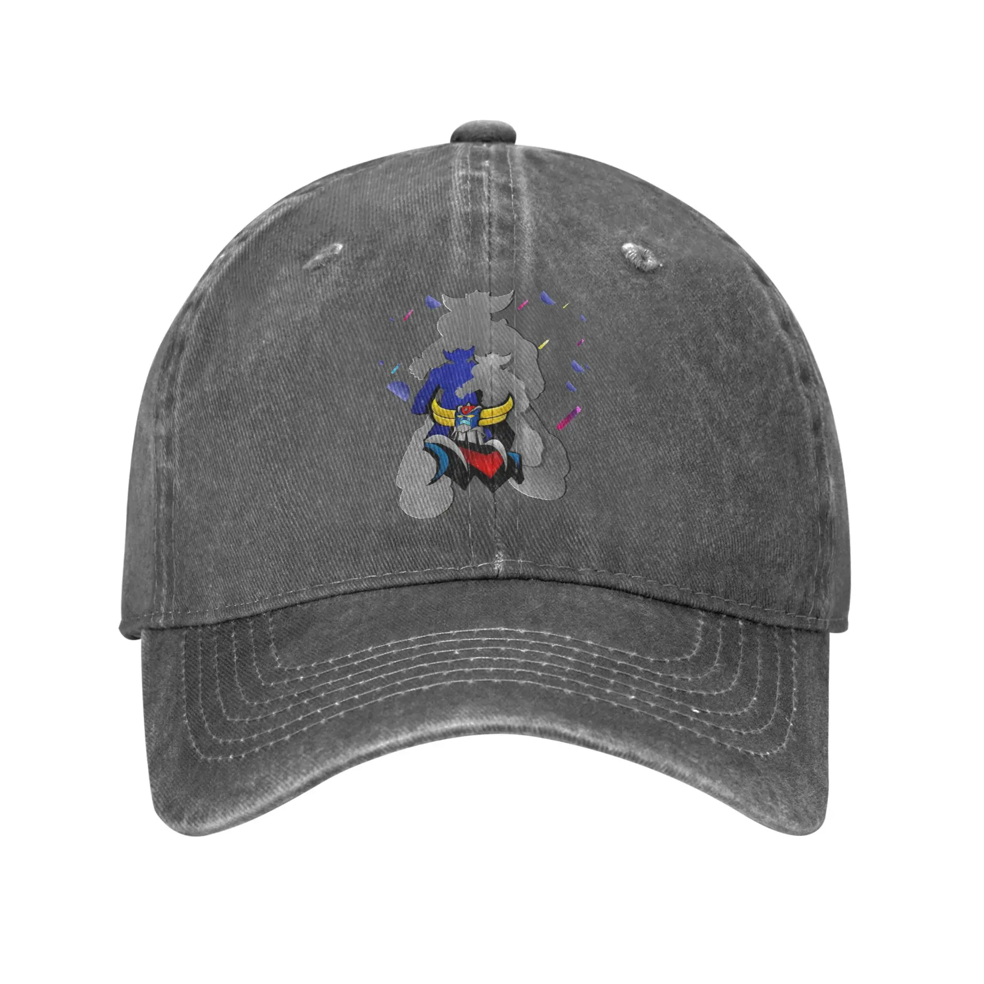 Sommerkappe Sonnenblende Grendizer Goldorak Vintage Hip Hop Caps Mazinger Z Cowboyhut Schirmmützen