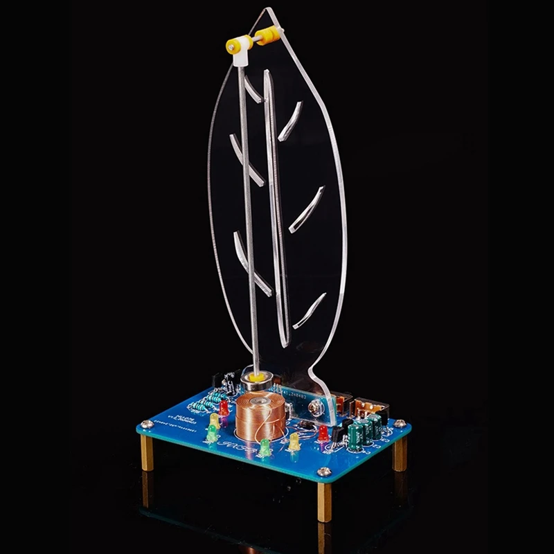 Kit elektronik DIY ayunan elektromagnetik lampu bergerak levitasi magnetik bagian longgar latihan solder
