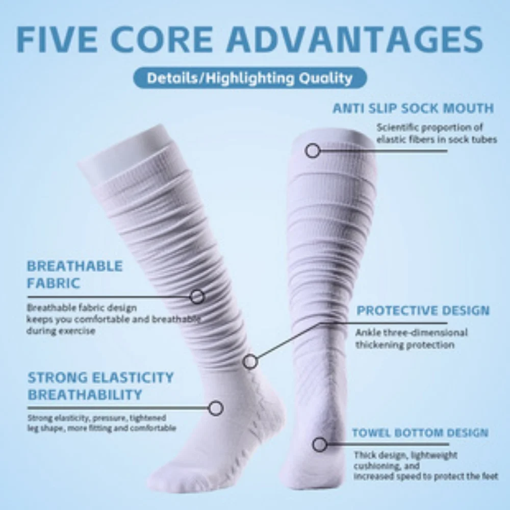 

1 пара мужских футбольных носков, дышащие носки, впитывающие пот, для Super Foot Bowl