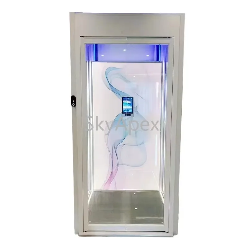 Mochila de tracción hidráulica personalizable, plataforma elevadora, Villa pequeña, ascensor de casa, seguridad silenciosa, 300KG, CE Cert, fácil instalación en interiores