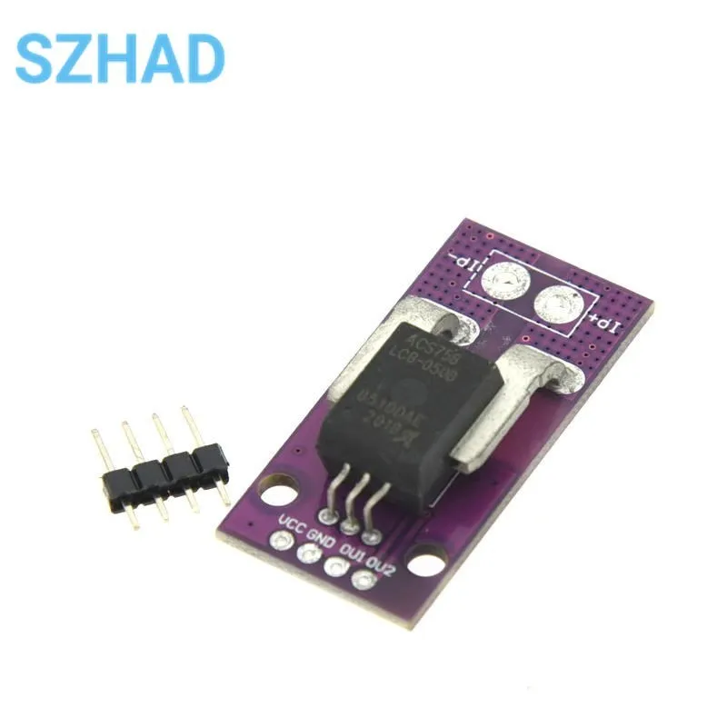 50A MCU-758 ACS758LCB-100B-PFF-T ACS758LCB-050B/150A/200A-PFF-T Датчик линейного тока Модуль тока Холла