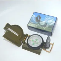 Waterproof High Precision Compass Outdoor Gadget Sports Hiking Mountaineering Professional Military Army Metal Sight