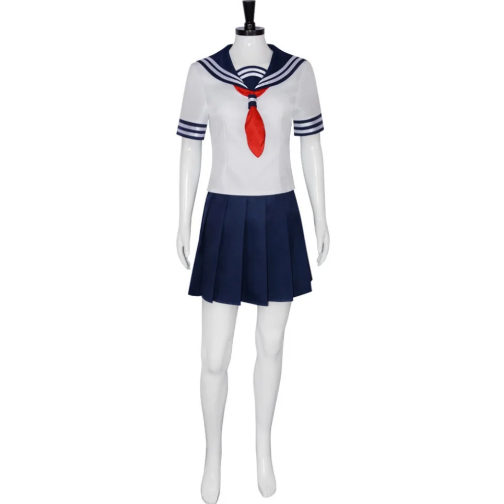 Kagura Cosplay Costumes Gintama Anime JK Uniform School Style Fresh and Sweet Women SuitsHalloween Celebration