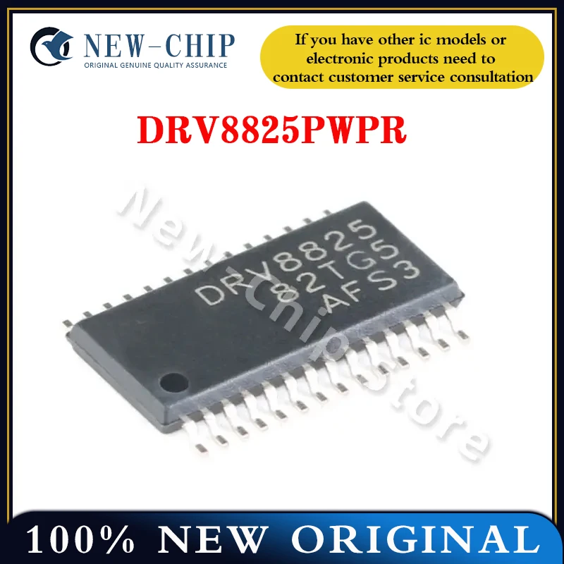 2PCS-50PCS/LOT  DRV8825PWPR  Screen printing  DRV8825  2.5A bipolar stepper motor driver IC chip  New original