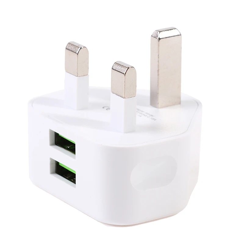 UK Plug Single USB Double USB Adapter Mains USB Adaptor Wall Charger Travel  Wall Charger Travel Charging Cable