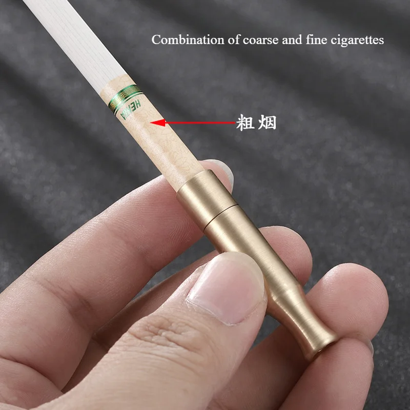 The Cigarette Nozzle Filter Is Convenient and Detachable with A Dual Purpose Rod for Both Filter Thickness and Circulation