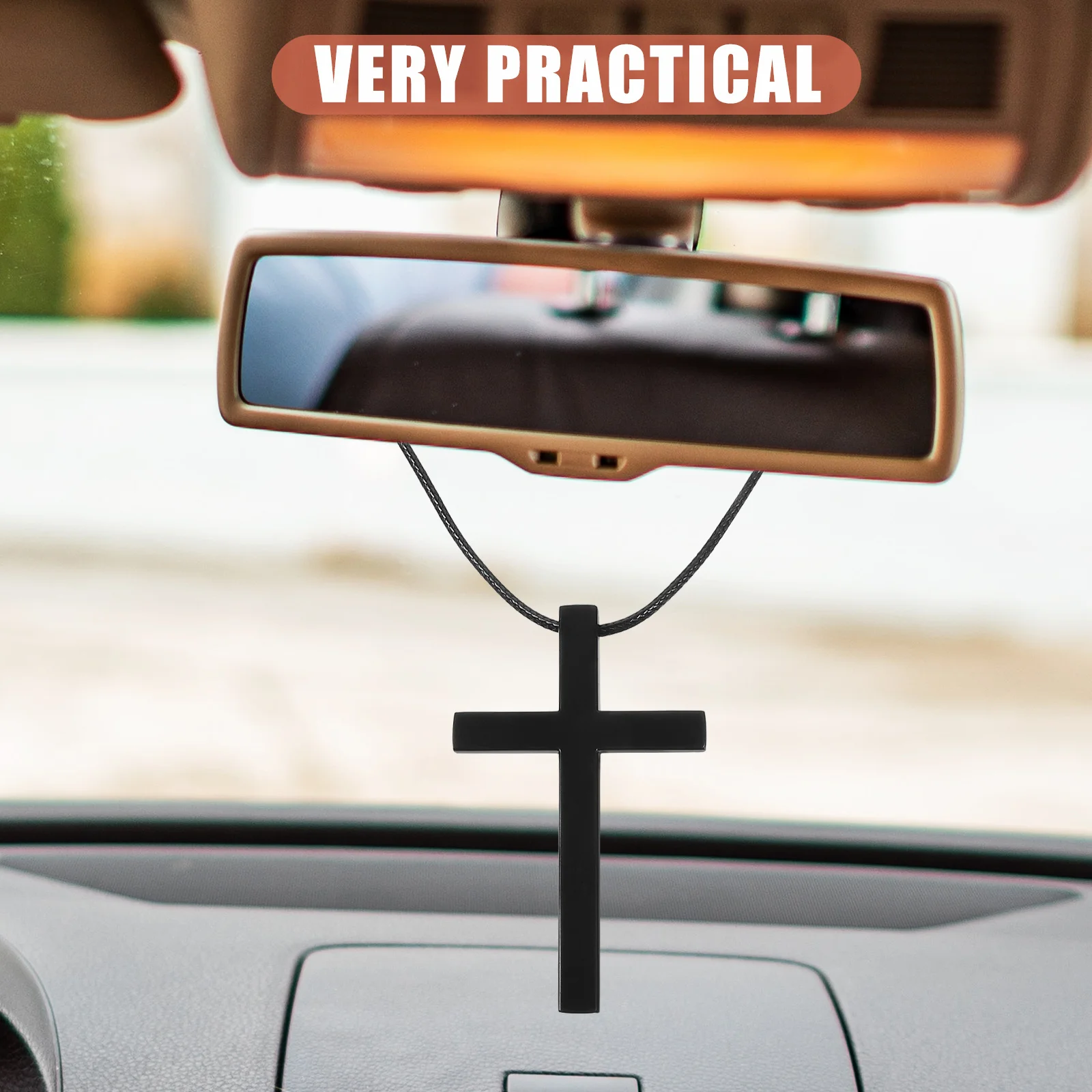 

Durable Rear View Mirror Accessories Exquisite Workmanship Professional Practical Car Supply Rear View Mirror Ornament