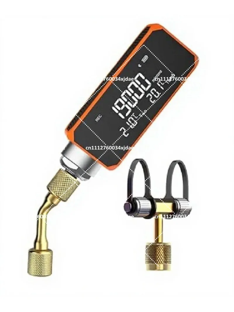 Mini Digital Vacuum Gauge 1-19000μm High Precision Micron Meter for HVAC Automotive Maintenance