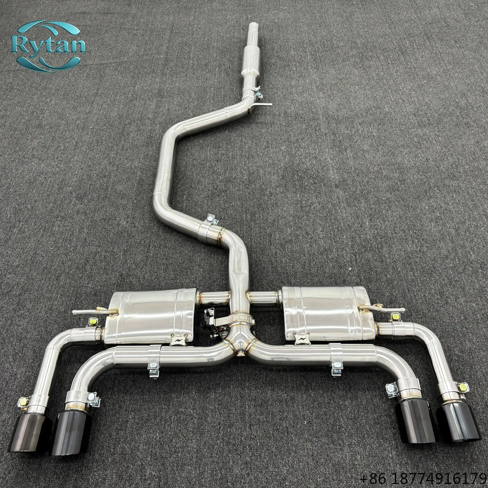 

Выхлопная система Valvetronic из нержавеющей стали 304 с клапаном, Catback, для A3 2.0T (для переоборудования в S3)