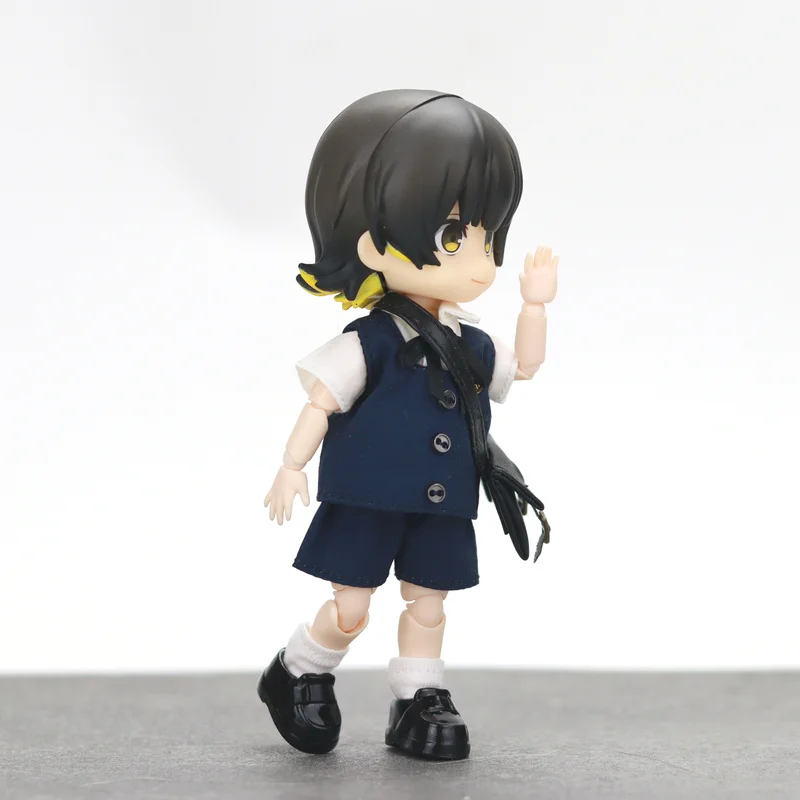 Blue Lock Anime Figuur Bachira Meguru Schooluniform Serie Bjd Ob11 Action Figure Pop Desktop Collectibles Verjaardagscadeautjes