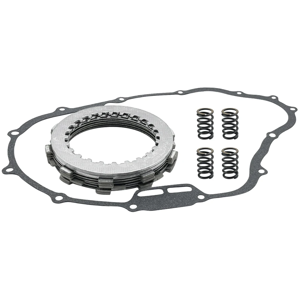Complete Clutch Kit Heavy Duty Springs and Cover Gasket Compatible for Honda FourTrax300 TRX300 2x4 1998-2000