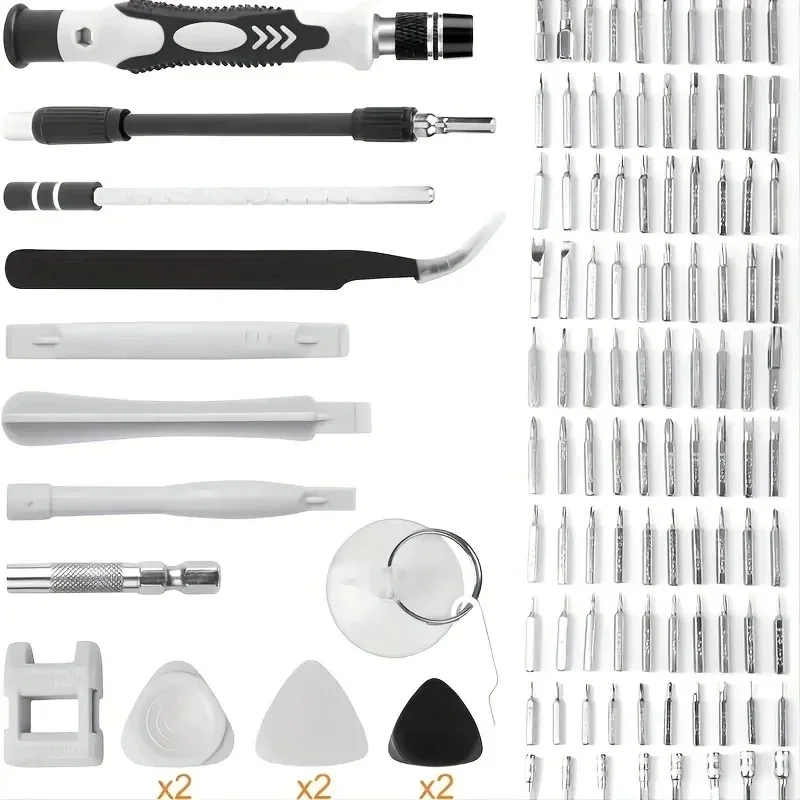 115-in-1 Precision Screwdriver Kit with Magnetic Tips Professional Nut Driver Set for Electronics And Laptop Repairs