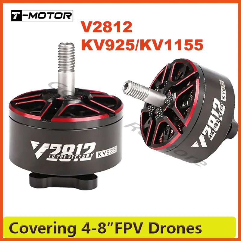 T-Motor VELOX V2812 KV925 KV115  Series Motor For FPV Racing Drone Covering 4-8″FPV Drones FPV Freestyle Frame