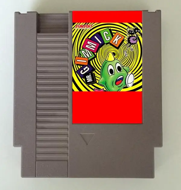 Mr. Gimmick!(صوت كامل) خرطوشة لعبة اللغة الإنجليزية لوحدة التحكم NES/FC