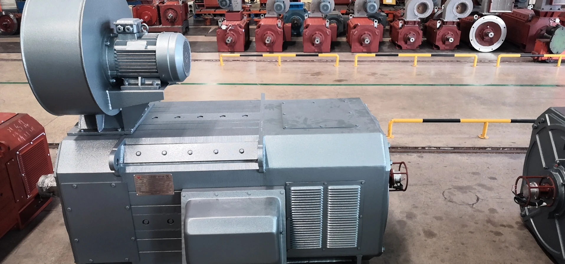 Motor DC motor síncrono 630 kW