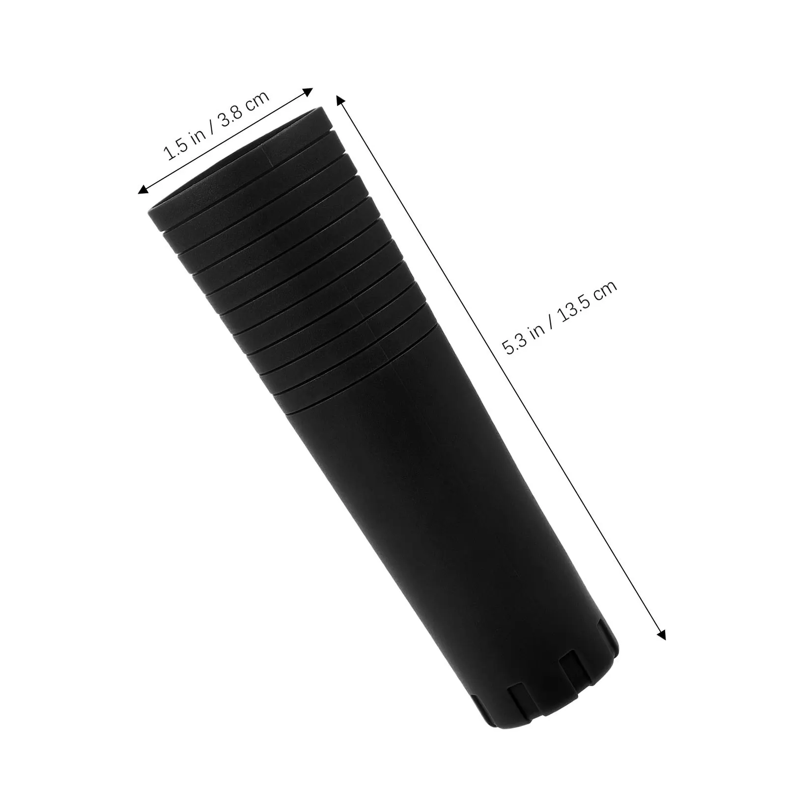 2 مجموعات سيليكون ميكروفون مقبض كم نونسليب غطاء مقاوم للصدمات لميكروفون لاسلكي محمول كاريوكي Ktv غطاء ميكروفون صغير #4