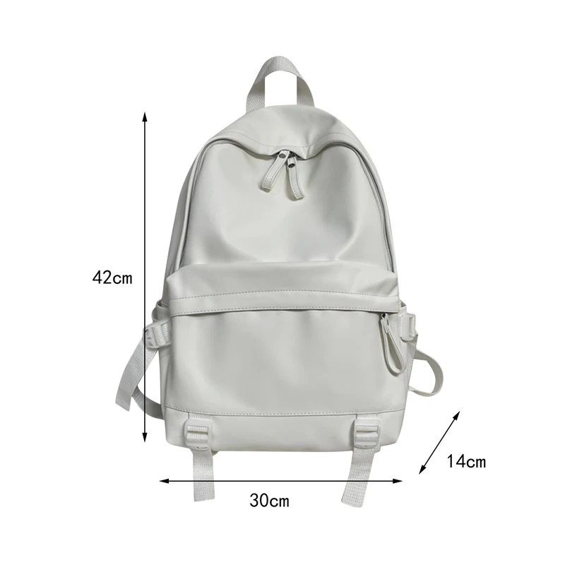 Large Backpack Women Leather Rucksack Women\'s Knapsack Travel Backpacks Shoulder School Bags for Teenage Girls Mochila Back Pack