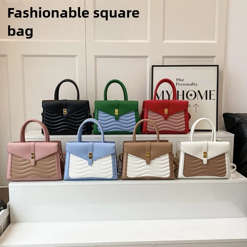 

2025 новая женская сумка, женская сумка через плечо, модная молодежная сумка-тоут с темпераментом