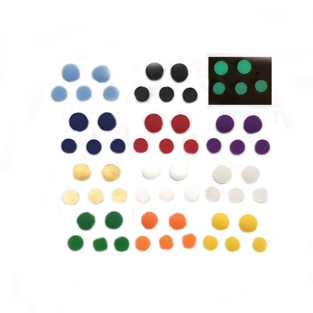 مسامير غطاء غبار ل GBA SP لعبة وحدة التحكم ثقب غطاء أزرار المطاط سدادة مطاطية