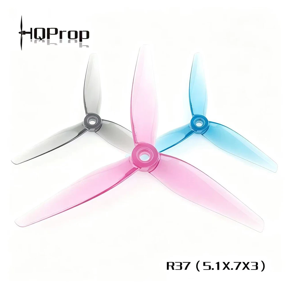 2 Pairs HQProp R37 Propeller 5137 5.1inch FPV Props