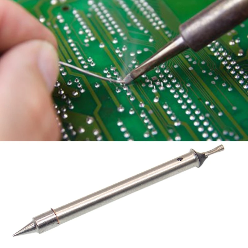 5Pcs USB Electric Soldering Iron Tips 5V 8W Interface Welding Iron Tip Kit Head Rework Repair Tools Soldering Iron Pen