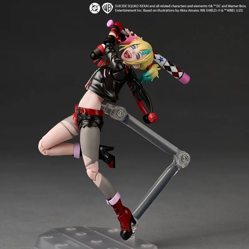 

Genuine Kaiyodo Roulette Technology DC Harley Quinn Suicide Squad From Another World Movable Doll Figures Are in Stock