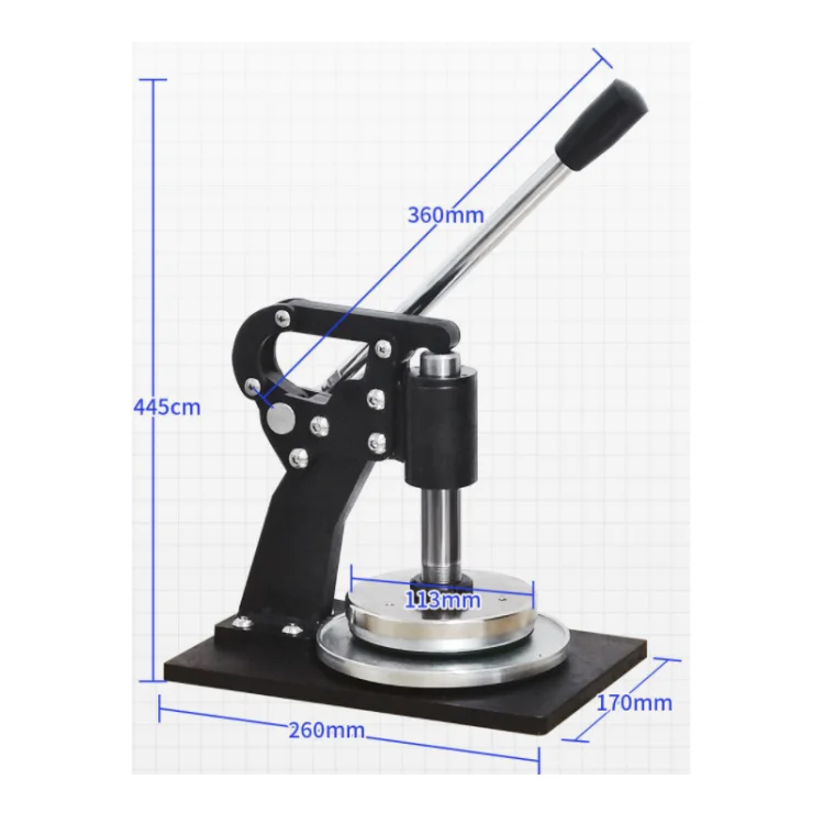 Portable Textile Fabric Weight Gauge Disc Sampler Textile Sample Fabric Cutting Machine