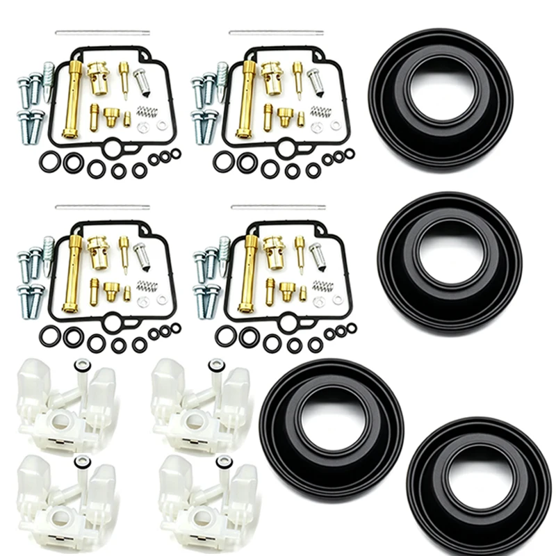 For Suzuki GSF1200 Bandit GV75A 1996-2000 GSX-R750 GSX-R1100 GSXR 750 1100 Motorcycle Carburetor Rebuild Repair Kit with Float
