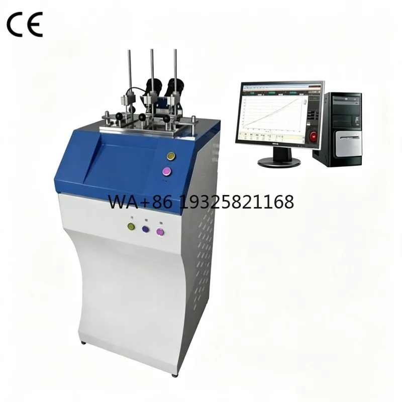 ISO2507 ISO75 Heat Deflection Temperature Vicat Softening Point Tester ASTMD1525 HDT Test Machine VSP Testing Apparatus