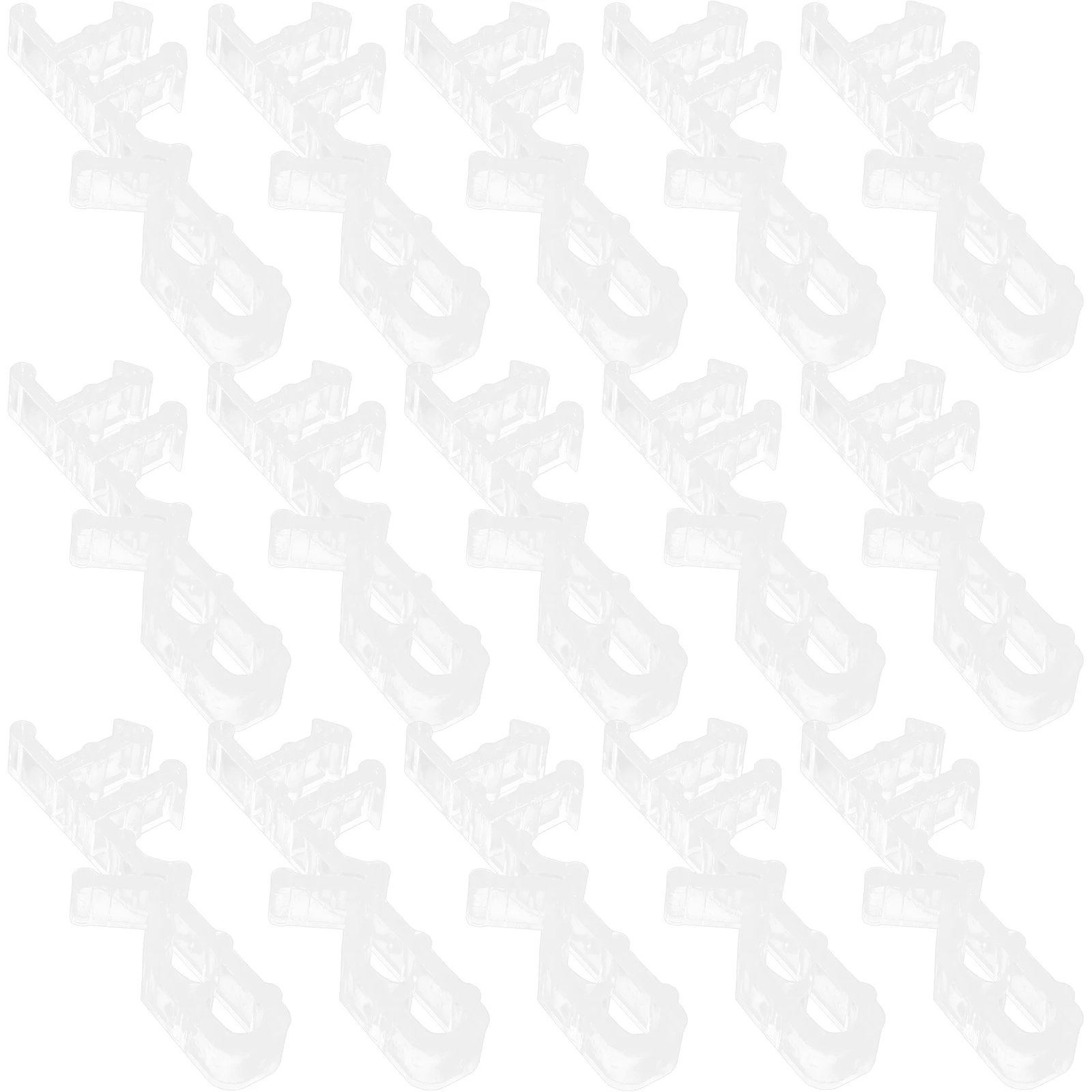 

24pcs Venetian Blind Accessories ABS Valance Clips for Curtains Window Blinds Craft Supplies Sewing Notions