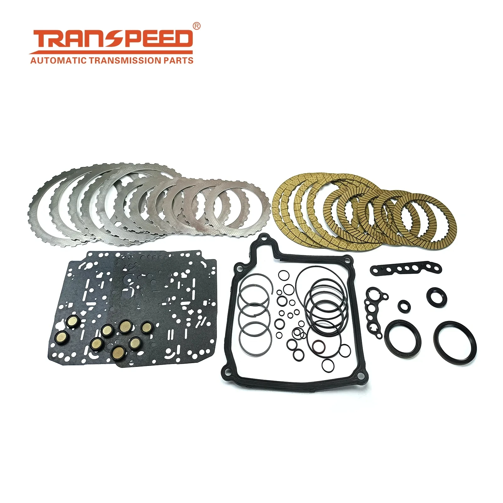 

TRANSPEED DQ250 02E Automatic Transmission Master Rubber Clutch Steel Kit For VW T4 AUDI SKODA POLO TIGUAN SEAT Car Accessories