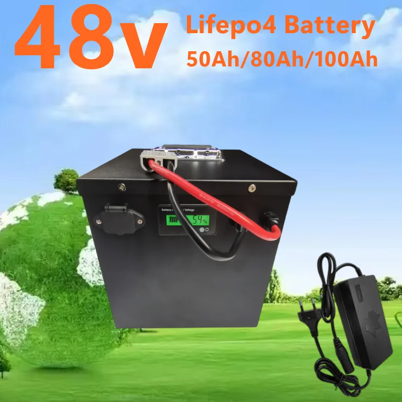 48V 50AH 80Ah 100Ah Lifepo4 lithium battery pack for Ryobi RM480e RM300e ZT480ex 300MV Zero Turn electric riding mower