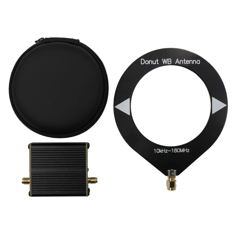 Low Impedances Converters Loop Broadband Antenna for Radio Communication