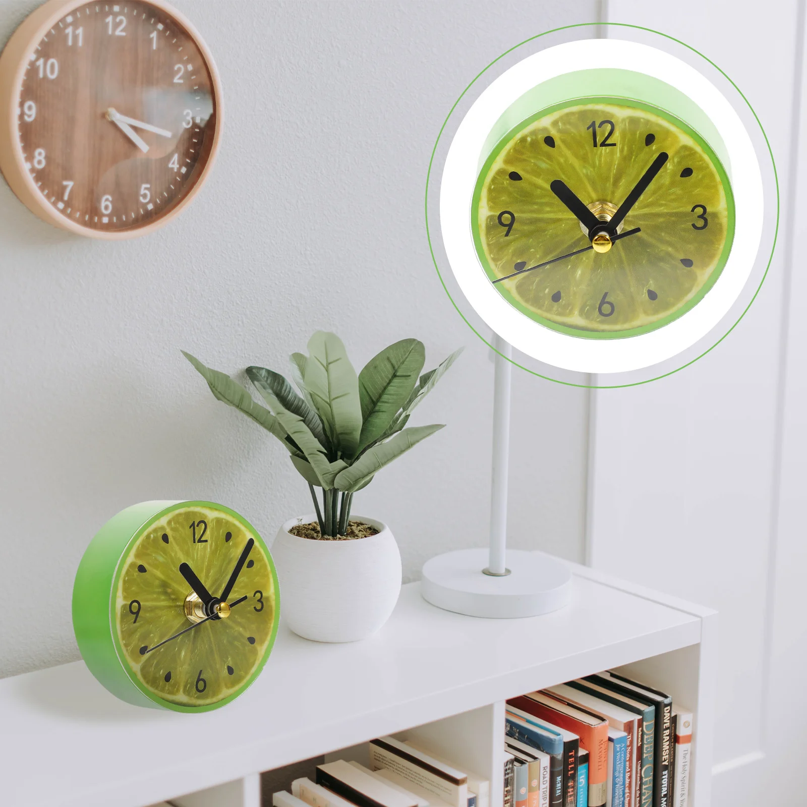 

Digital Countdown Timer Refrigerator Stickers Fridge Decorative Magnet Clock Yellow Magnets
