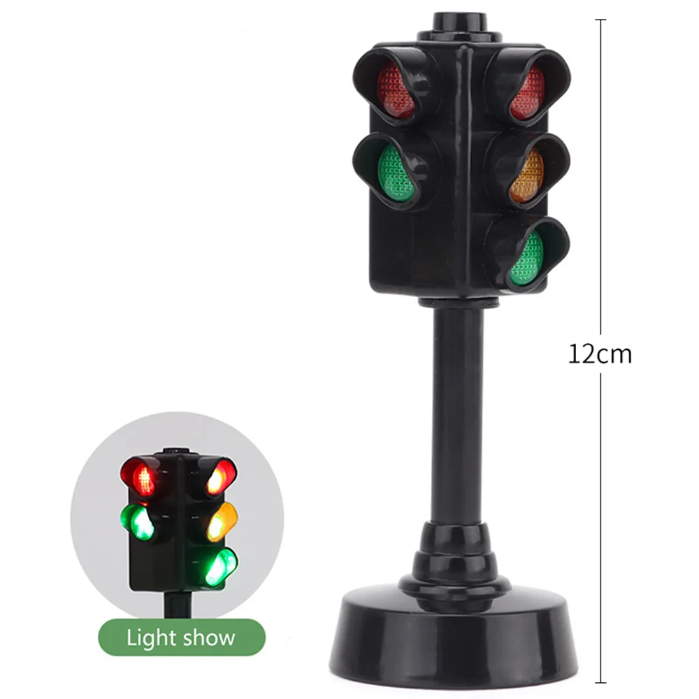 1PC segnaletica stradale Real Voice Traffic Lights Micro accessori paesaggistici fai da te