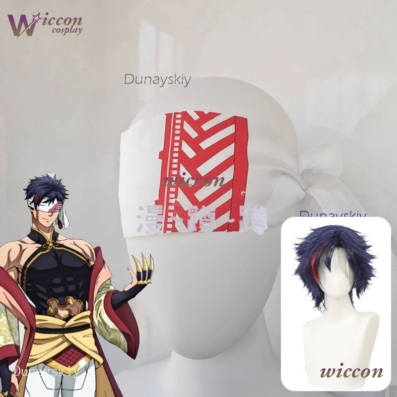 

Аксессуары для косплея по аниме «Король мужчин» (Qin Shi Huang Di Ying Zheng Shikōtei): серьги, клипсы, маска для глаз, тату, парик.