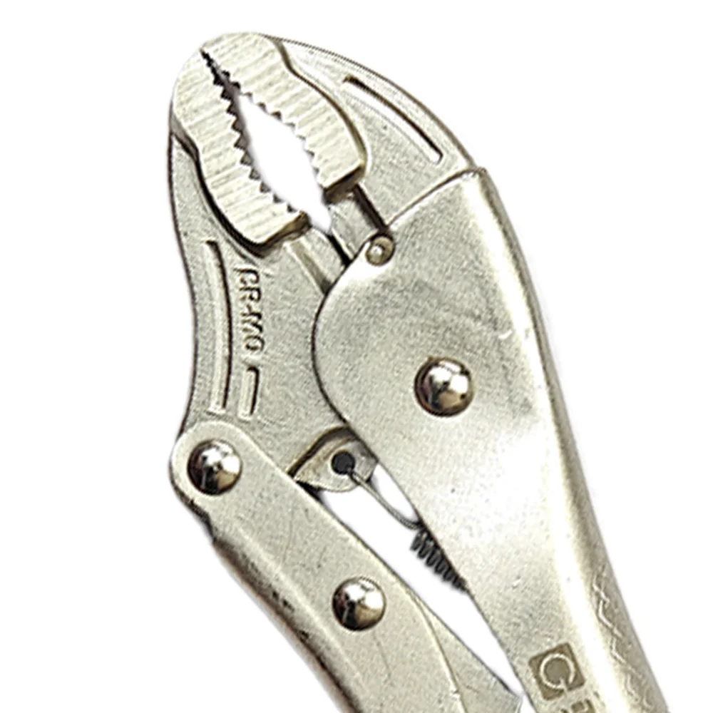 Home DIY 10 Inch High-end Round Mouth Reticulate Pattern Locking Pliers Industrial Labor Saving Sealing Hand Tool