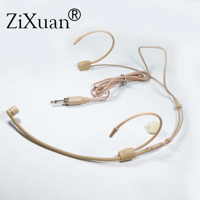 Headband Head Wearing Unidirectional Microphone for Shure Sennheiser AKG MiPro Audio Technica 4Pin 3Pin TA4F 3.5mm Lock