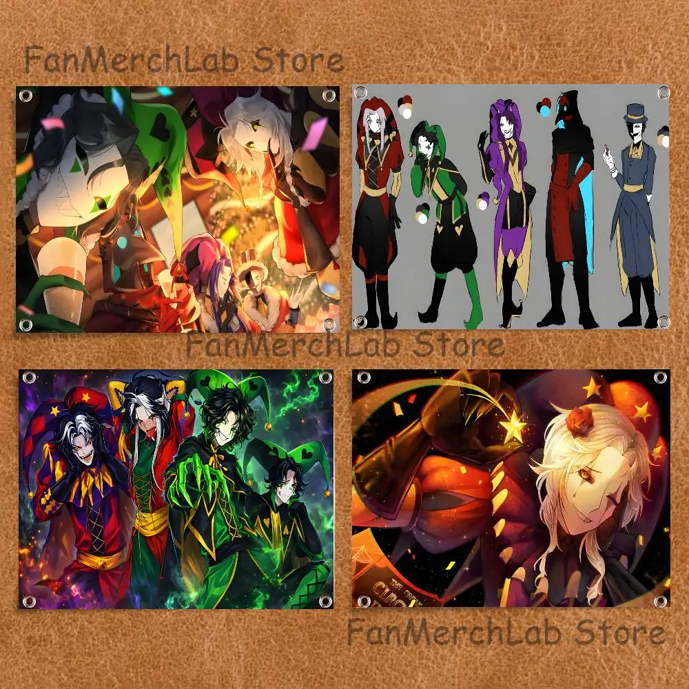 

Game T-The Freak C-Circus Flag Tapestry Banner For Bedroom Outdoor Living Room Restaurant Bar Wall Decor Party