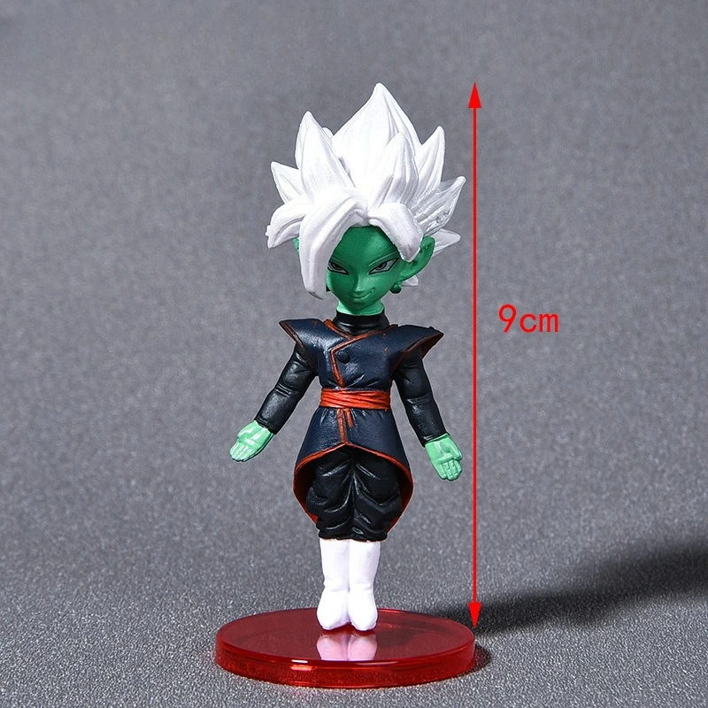 Anime dragon ball z super saiyan son goku figura filho gohan vegeta broly piccolo majin buu conjunto estatueta de ação modelo presentes 18 peças