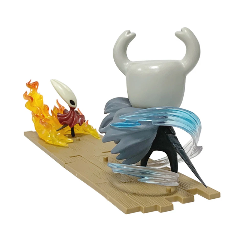 2 teile/satz Hollow Knight Anime Figur Hornet Spiel Desktop Action Figure Modell PVC Dekoration Ornament Sammeln Spielzeug Geschenke