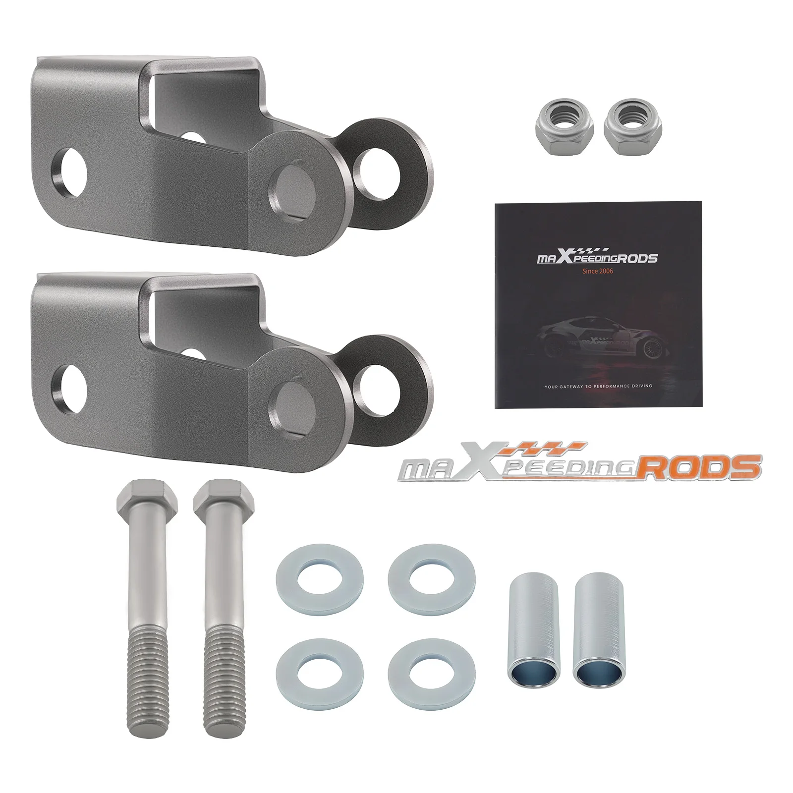 

Rear Lowering Shock Extension for Silverado 1500 99-06 Carbon Steel 5mm
